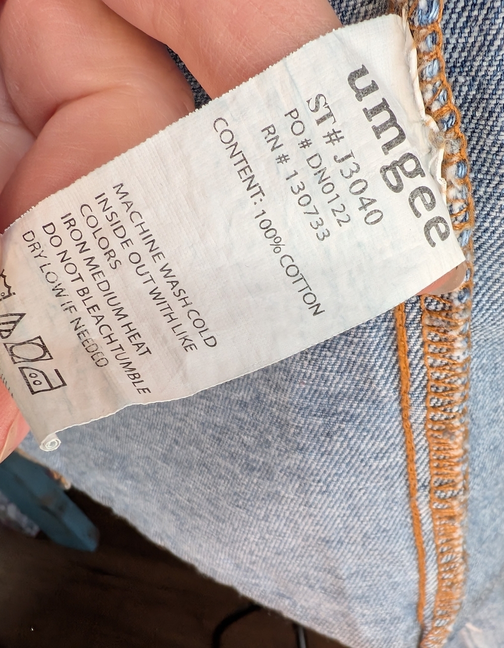 Umgee Jean Embroidered Jacket - Picture 13 of 15